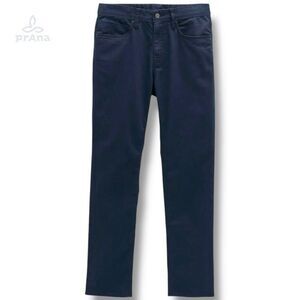 NWT prAna Bridger Jeans‎ Men’s Size 30x36 in Indie Blue
